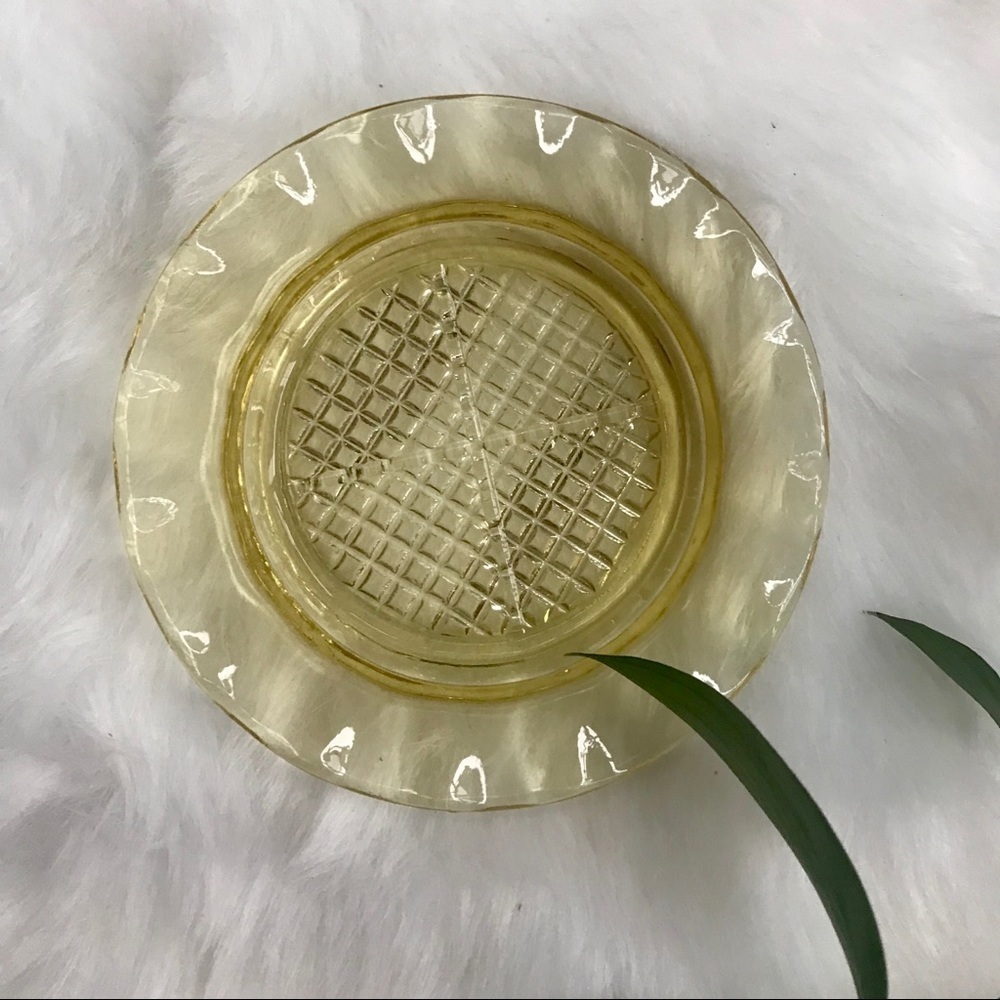 Vintage crystal dish